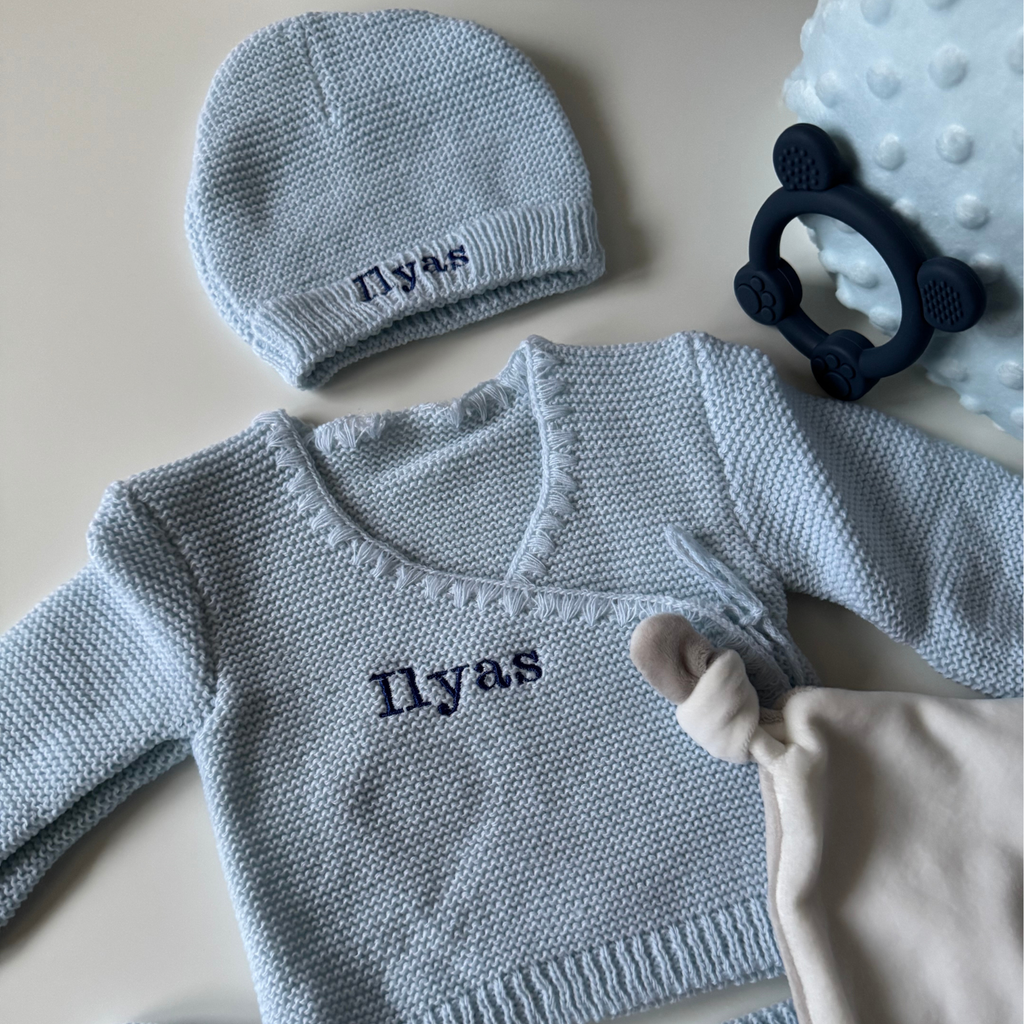 ENSEMBLE NAISSANCE EN MAILLE